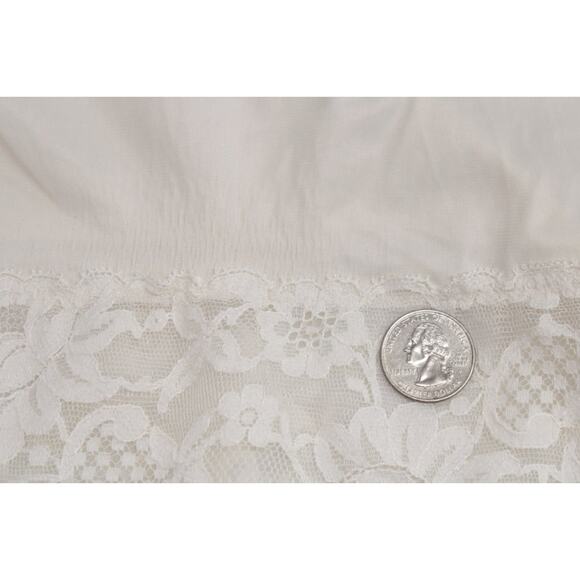 Vintage Vanity Fair Wrap Around Lace Full Slip size 36 Long Creamy White - Picture 3 of 13